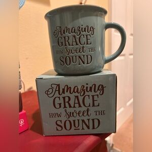 Amazing Grace Blue Mug